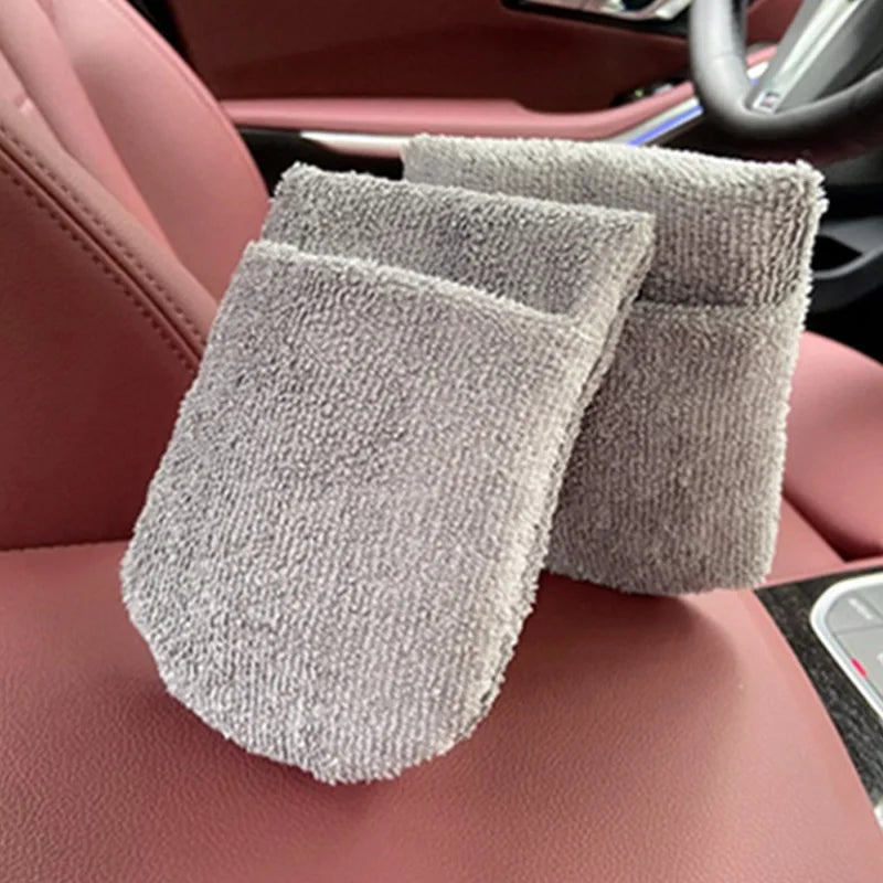 Mikrofaser-Waschhandschuh Set – SwissGlanzGarage Ansicht 4