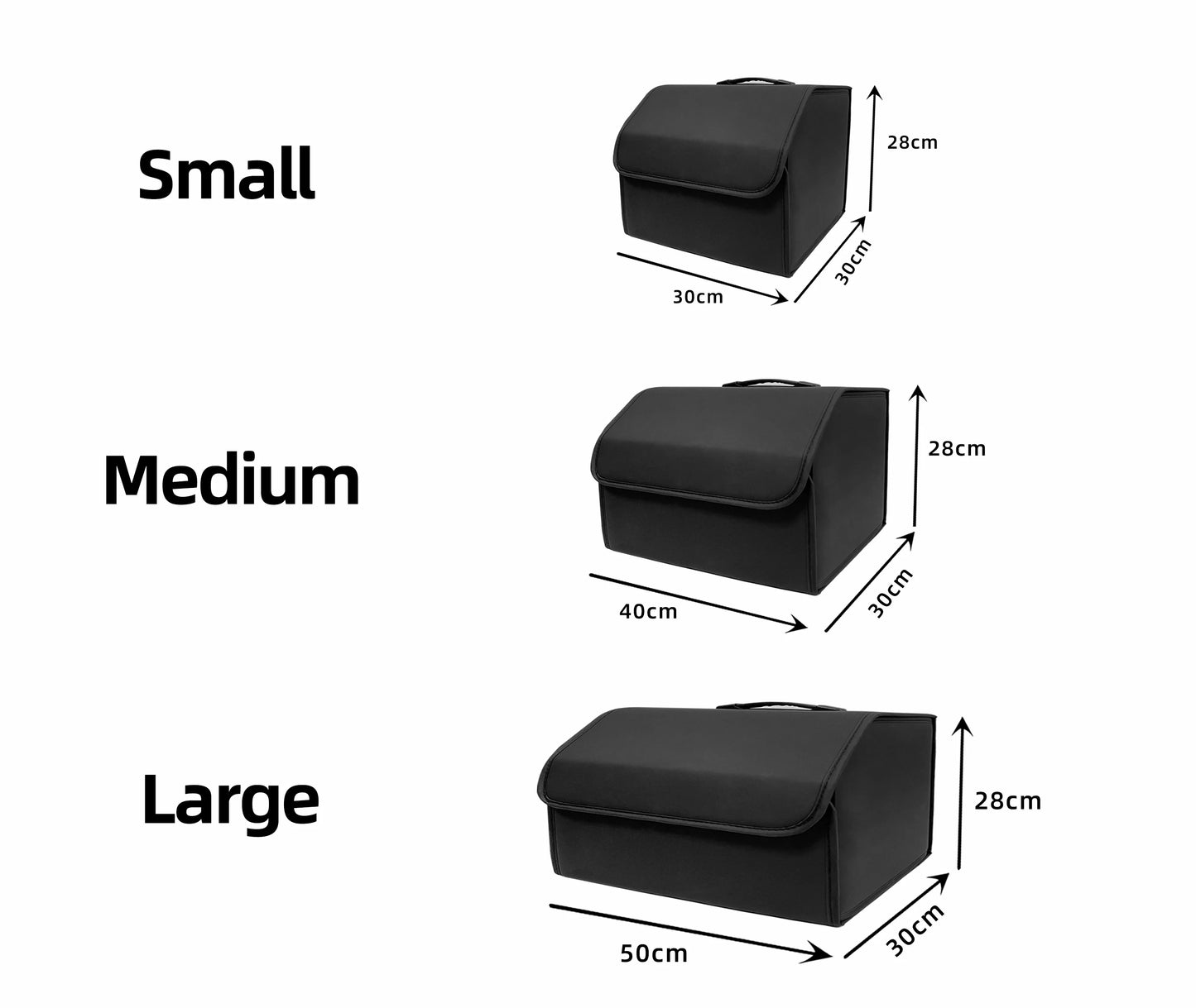 Lagerung Box PU Leder Mehrzweck Faltbare Auto Stamm Lagerung Organizer Auto Stamm Organizer Verstauen Aufräumen Auto ...