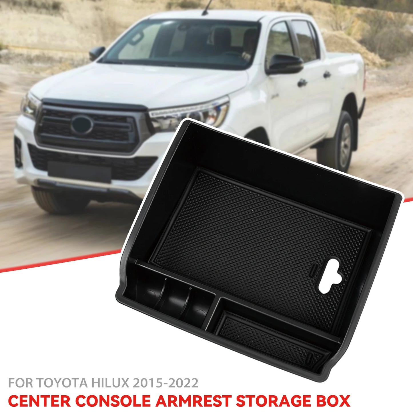 Für Toyota Hilux 2015-2019 2020 2021 2024 Auto Zentrale Armlehne