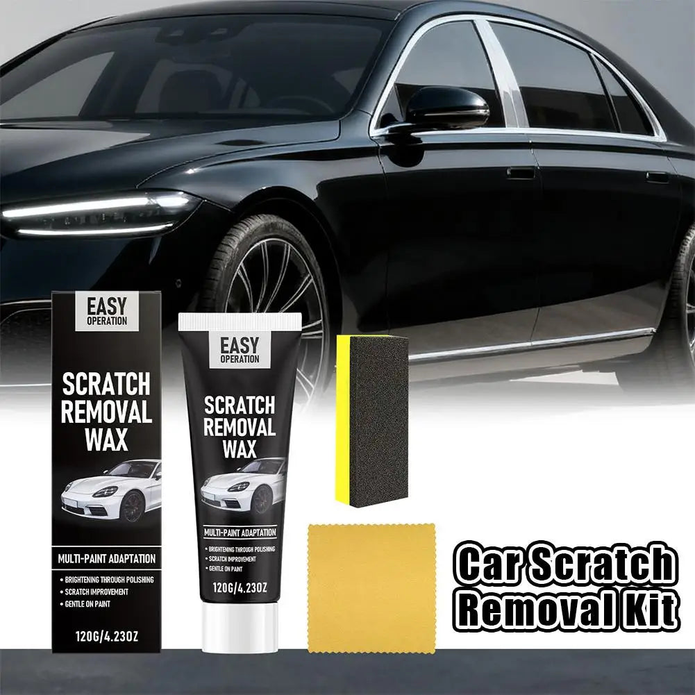 Auto-Kratzerentferner, Lackpflege-Tools, Anti-Kratzer-Wachs, reduziert Kratzer und verleiht Glanz, Schleifpaste für d...