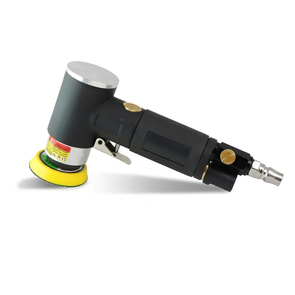 WENXING Mini Druckluft-Exzenterschleifer Pneumatik-Set für Autoaufbereitung