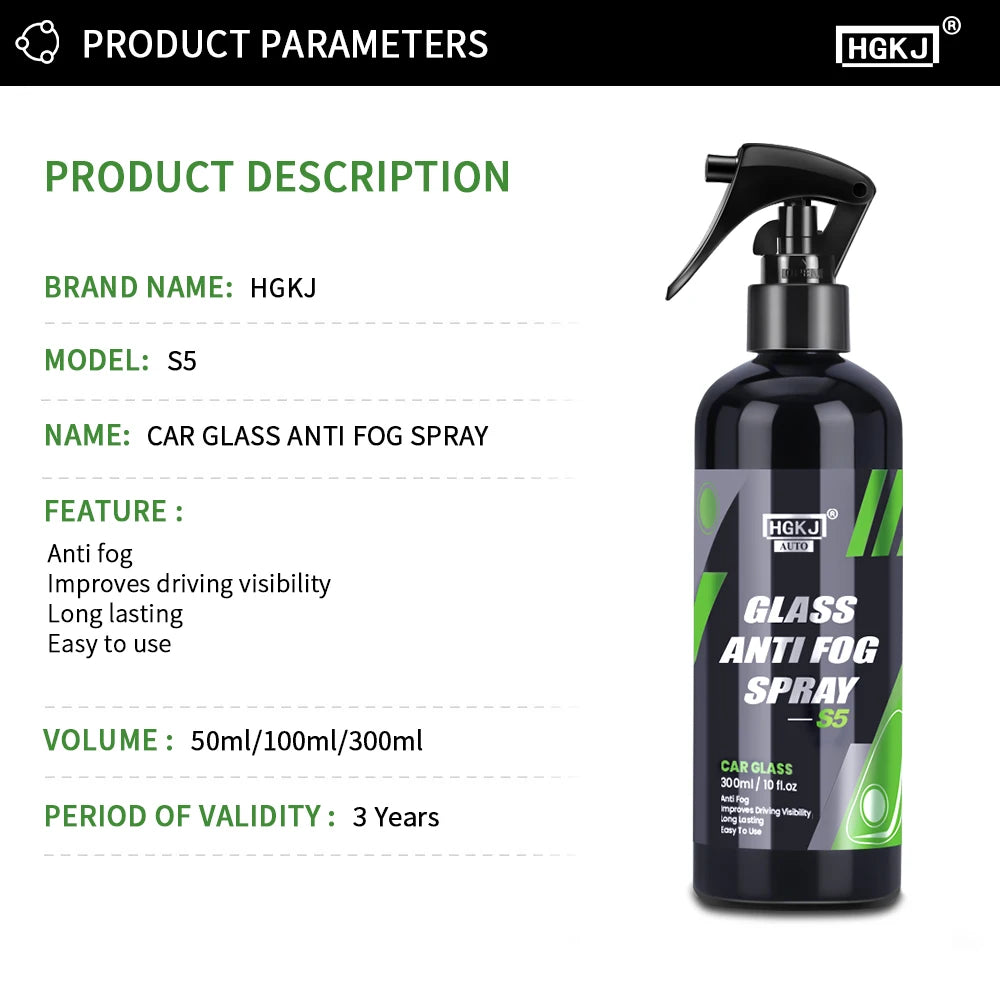 Anti-Beschlag Spray für klare Autoscheiben – SwissGlanzGarage Ansicht 6