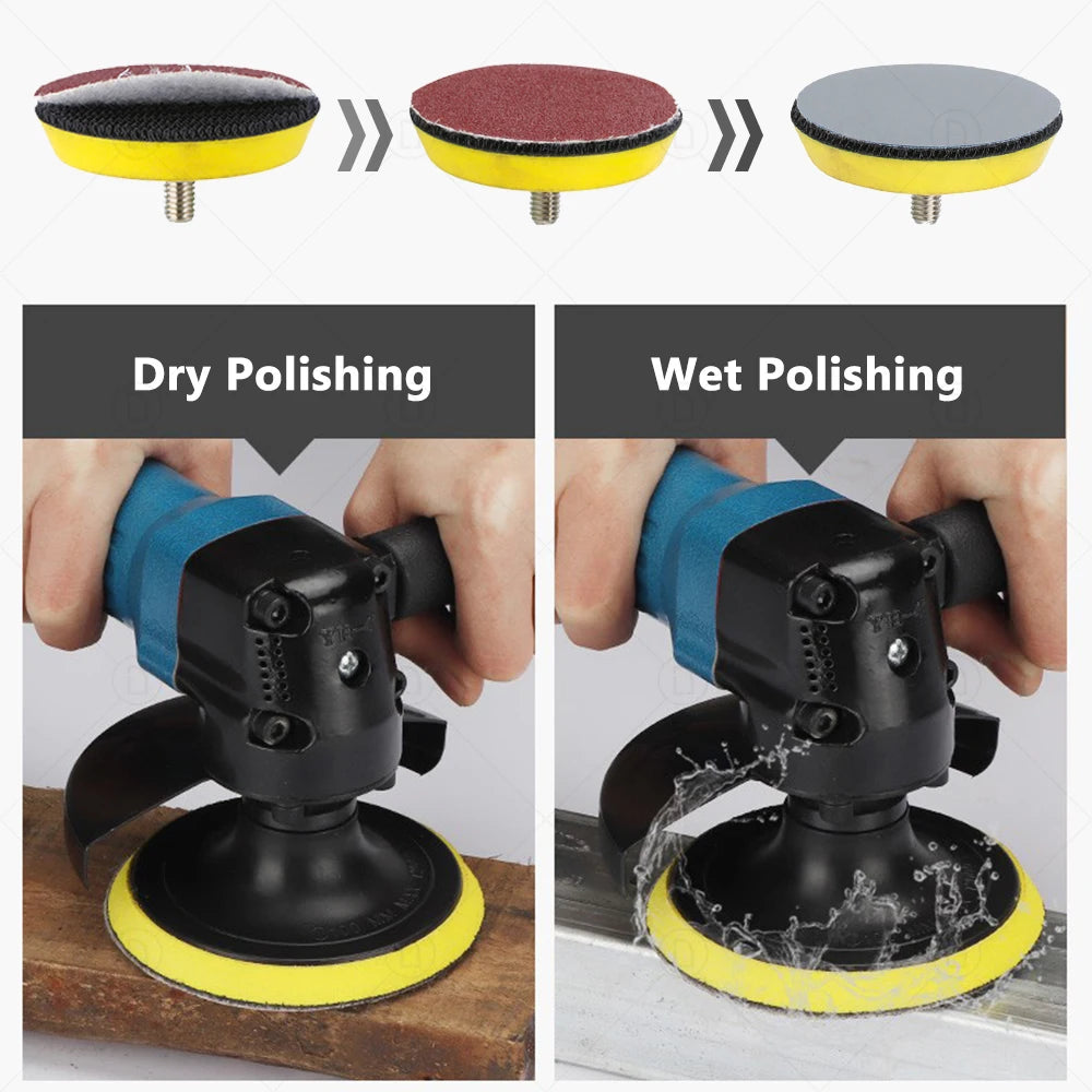 Polierscheibe Set 3 Zoll 75mm – SwissGlanzGarage Ansicht 5