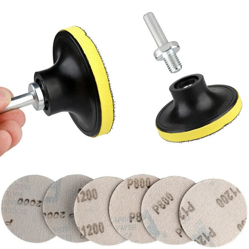 Polierscheibe Set 3 Zoll 75mm – SwissGlanzGarage Ansicht 4