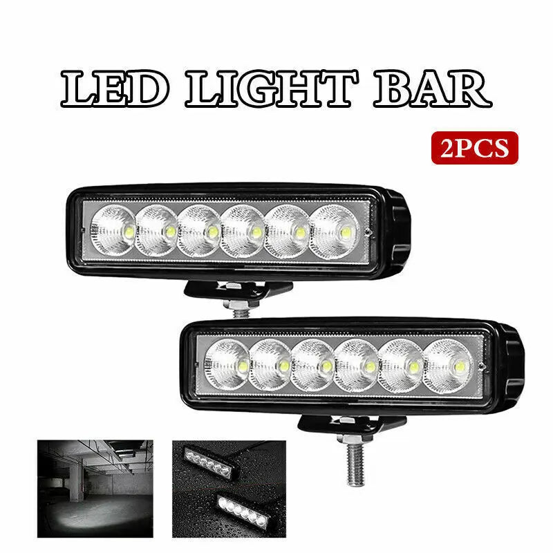 6 LED Auto-Arbeitslampe 18W – SwissGlanzGarage Ansicht 2