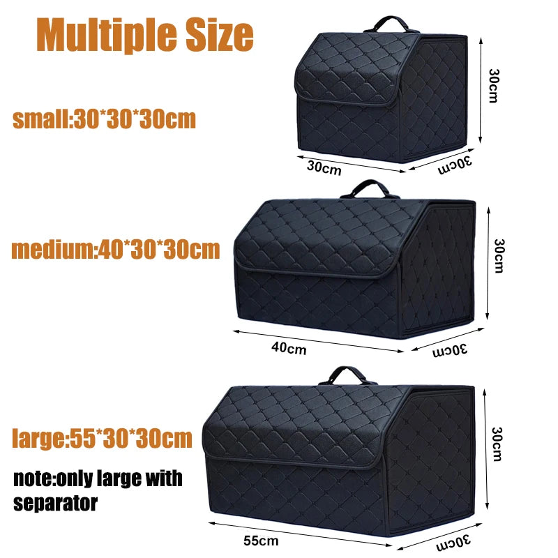 Auto Trunk Organizer Box Faltbare Auto Stamm Lagerung Organizer Große Kapazität Auto Multiuse Werkzeuge Lagerung Tasc...