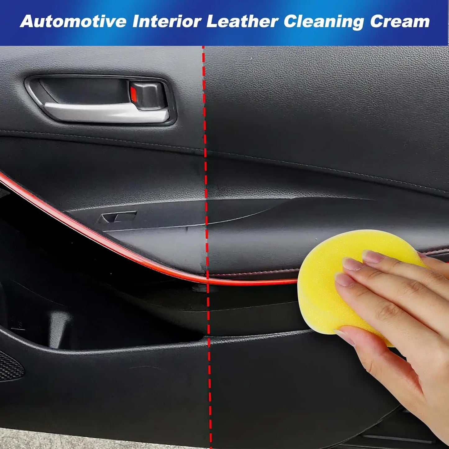 Auto-Innenraum-Lederpflege All-in-One-Creme: Tiefenreinigung