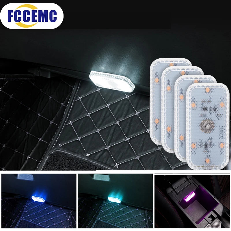LED Touch Auto Innenraumbeleuchtung – SwissGlanzGarage Ansicht 2