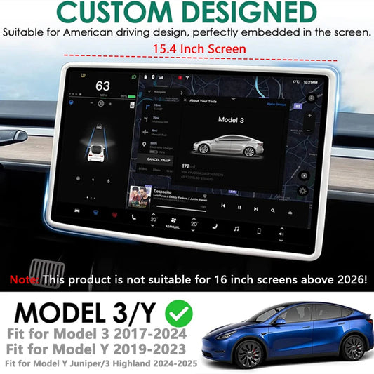 Silicone Protective Frame Edge Abdeckung Tesla Model 3/Y – SwissGlanzGarage Ansicht 2