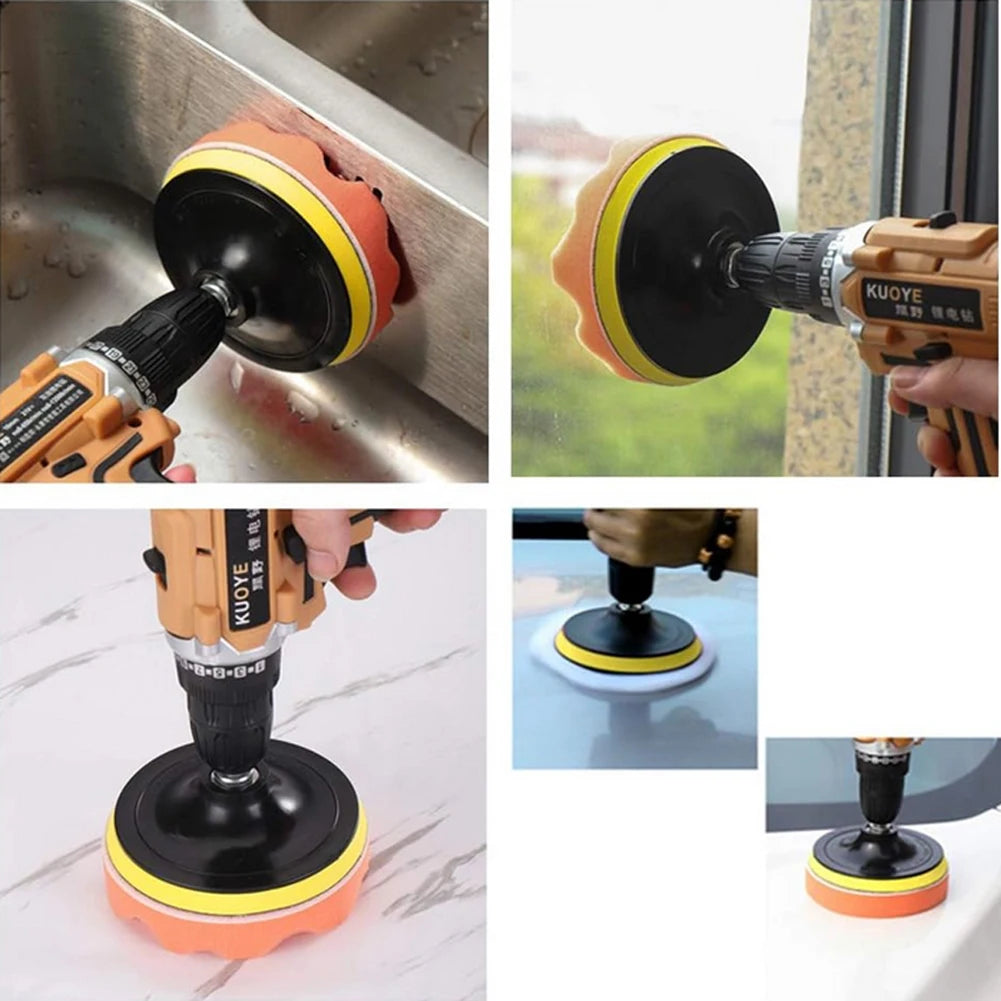 3/4/5 Zoll Auto-Polierscheibe Set – SwissGlanzGarage Ansicht 3