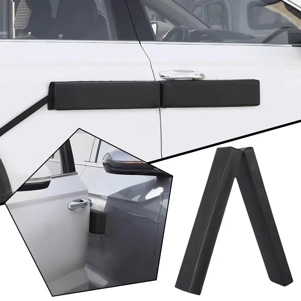 Türschutzfolie 98x11cm für Fahrzeugseiten – SwissGlanzGarage Ansicht 3