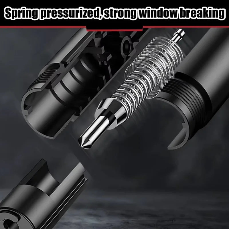 2-in-1 Fensterbrecher & Sicherheitsmesser – SwissGlanzGarage Ansicht 4