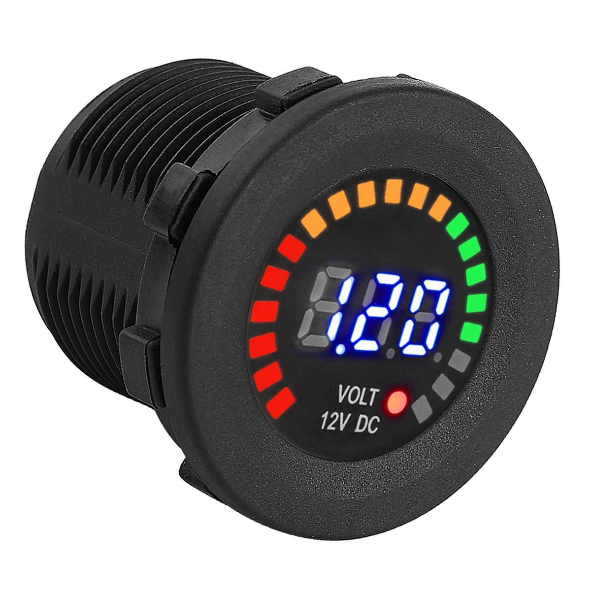 12V Motorrad Auto LED Digital Voltmeter – SwissGlanzGarage Ansicht 3