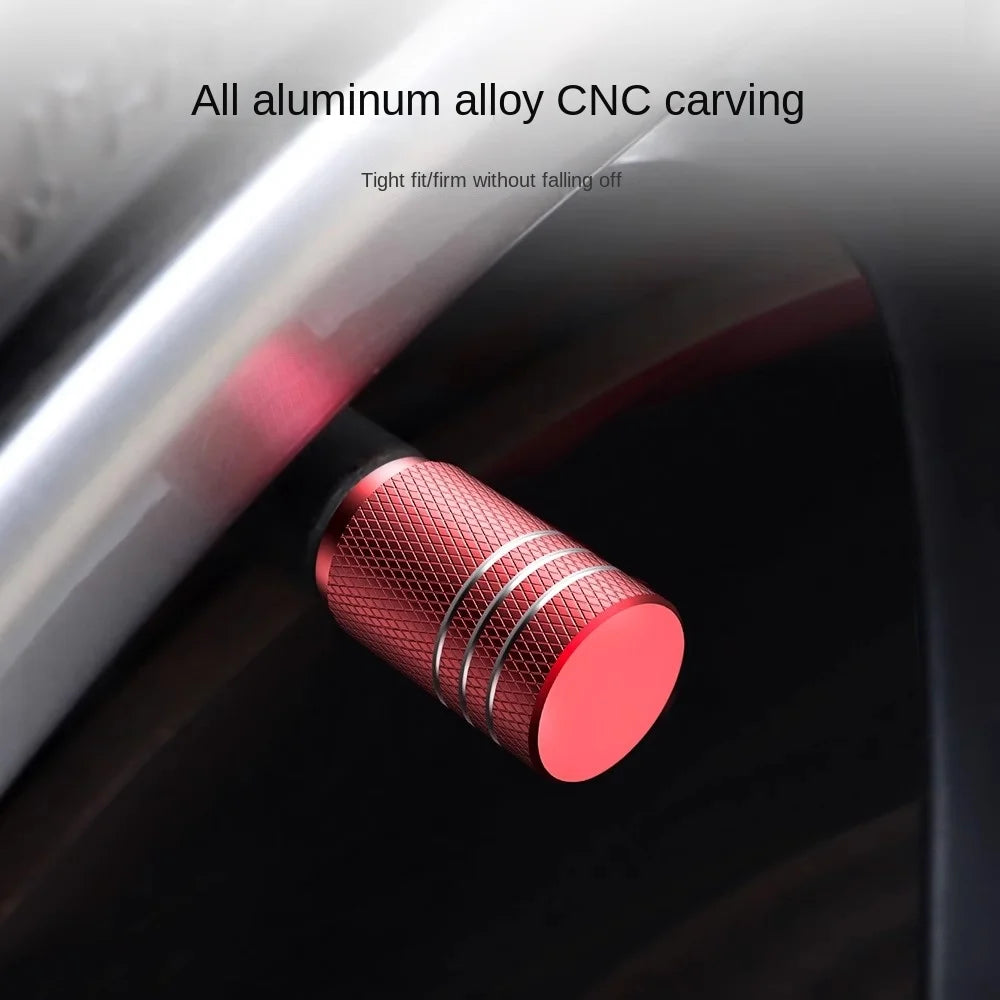 Aluminium Ventil-Kappen Set 4 Stk. – SwissGlanzGarage Ansicht 3