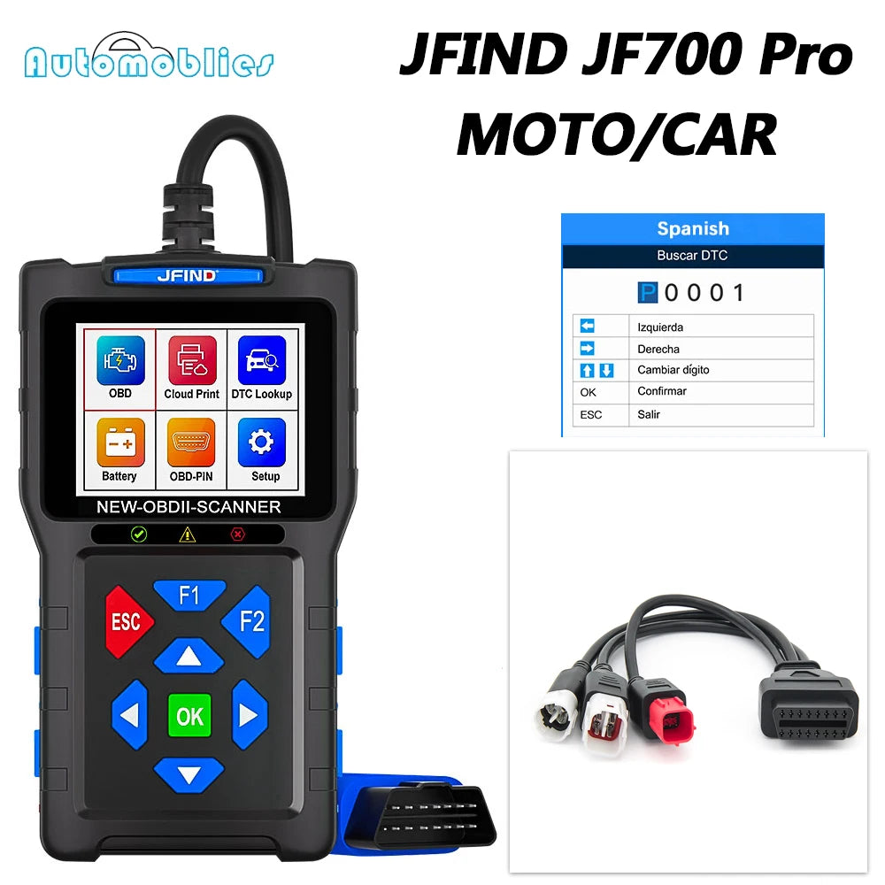 OBD2-Diagnosegerät für Yamaha & Honda – SwissGlanzGarage Ansicht 2