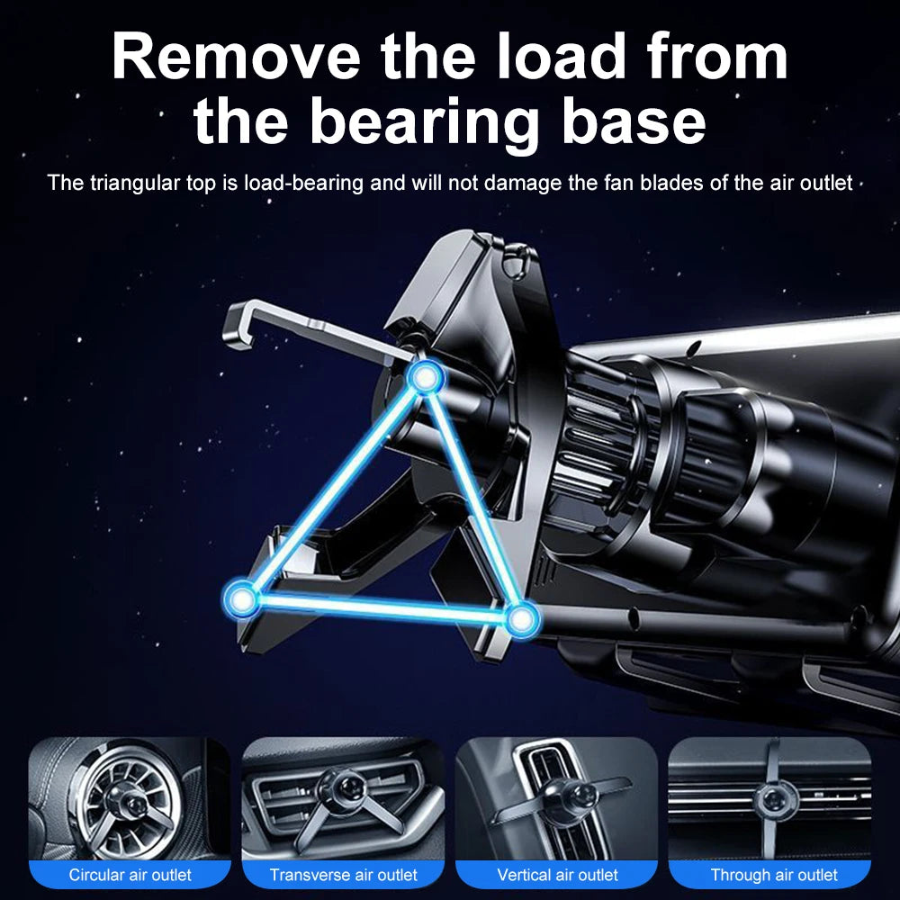Neue Universal Telefon Halter Auto Drahtlose Ladegerät Handy Halter Halterung Intelligente Induktion Elektrische Rota...