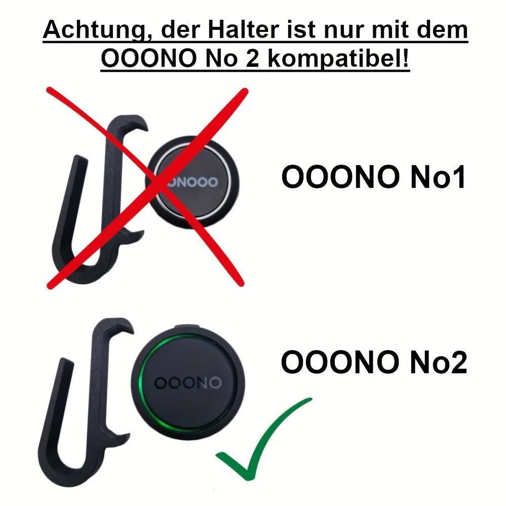OOONO NO2 CO Halterung für Sonnenvisier – SwissGlanzGarage Ansicht 3