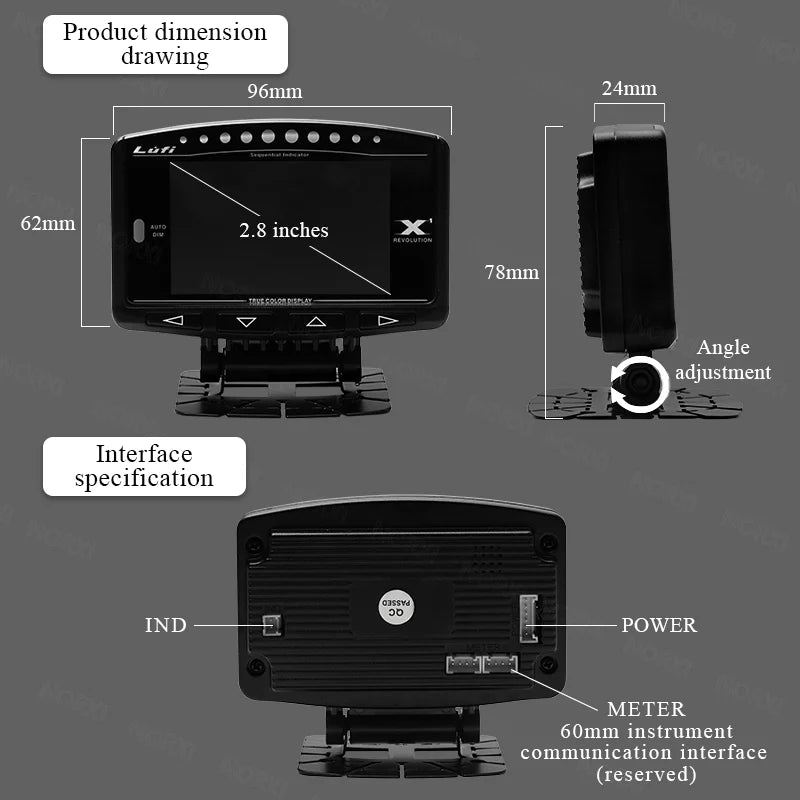 Lufi X1 OBD2 Meter – SwissGlanzGarage Ansicht 5