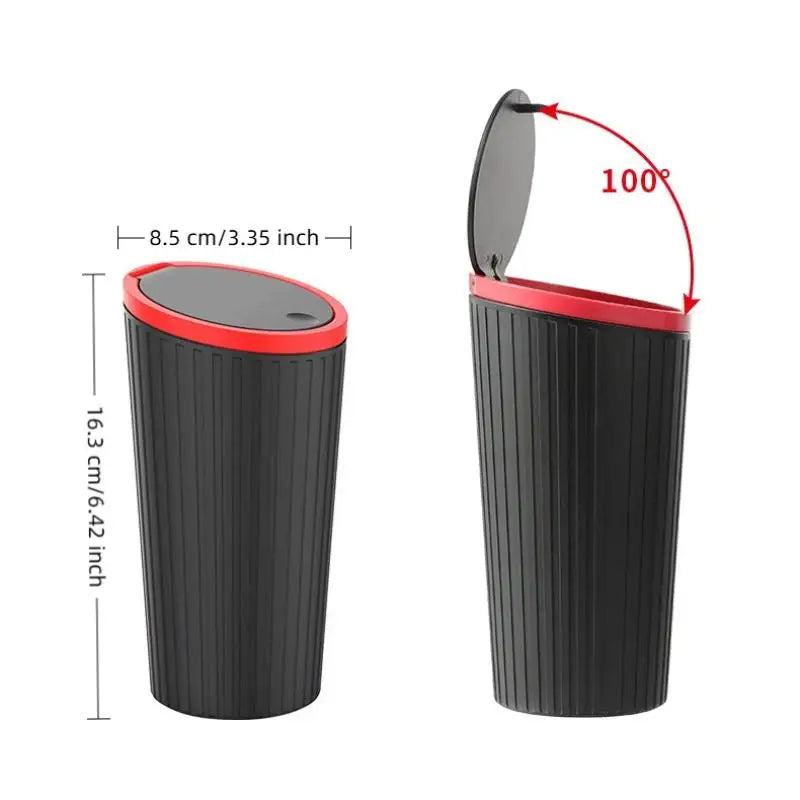 Auto Mülleimer Kann Mini Auto Staub Organizer Auto Innen Müll Tasche