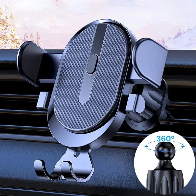 Schwerkraft Telefon Halter Auto Handy Halterung Ständer Auto Air Vent Haken Clip Auto Telefon Halterung Unterstützung...