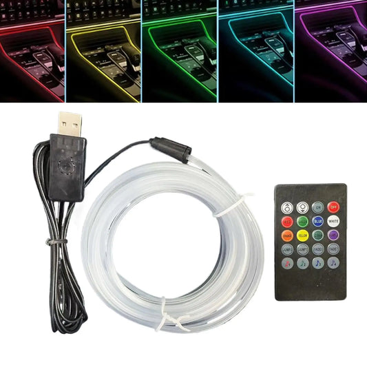Auto-Innenraum-Ambientebeleuchtung USB Sprachgesteuerte