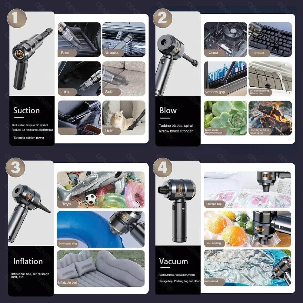 CENRR Auto-Staubsauger 998000PA – SwissGlanzGarage Ansicht 6