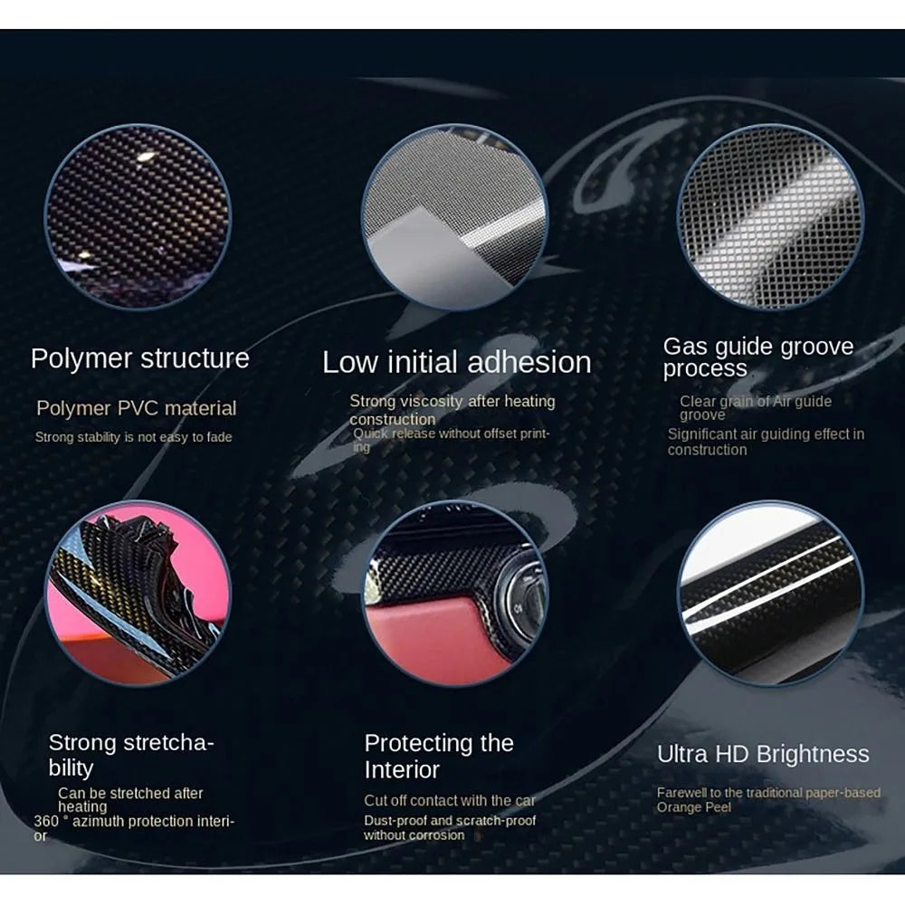 Carbon-Faser Vinyl Folie 50x30CM – SwissGlanzGarage Ansicht 5