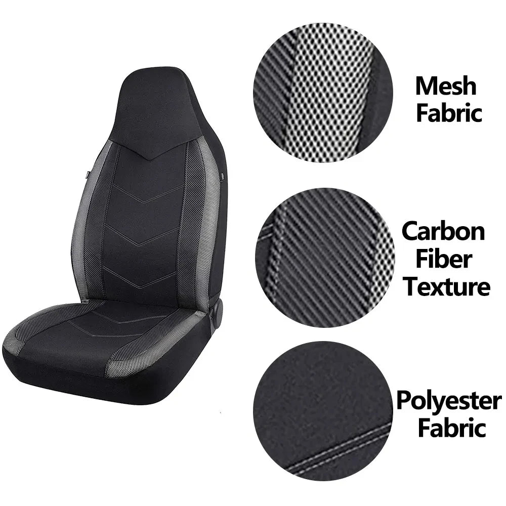 Sitzbezug Hochlehner Air Mesh Stoff – SwissGlanzGarage Ansicht 4