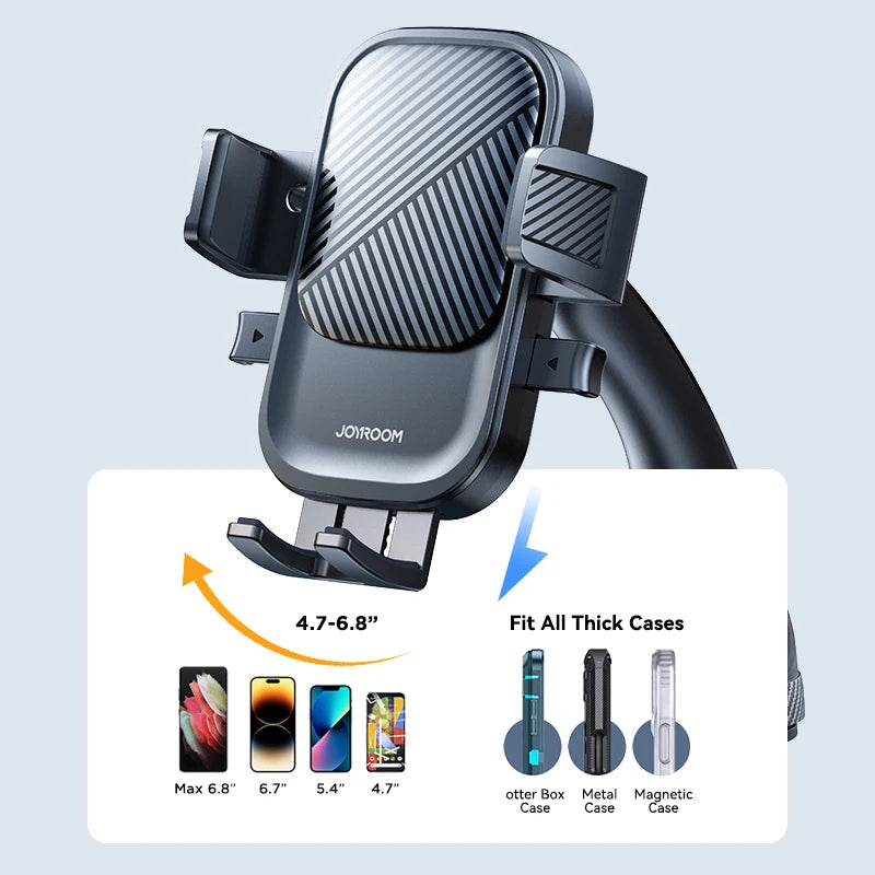Joyroom Autotelefonhalterung für Auto, starke Saugkraft, freihändig, universeller Handy-Ständer für Armaturenbrett/Wi...