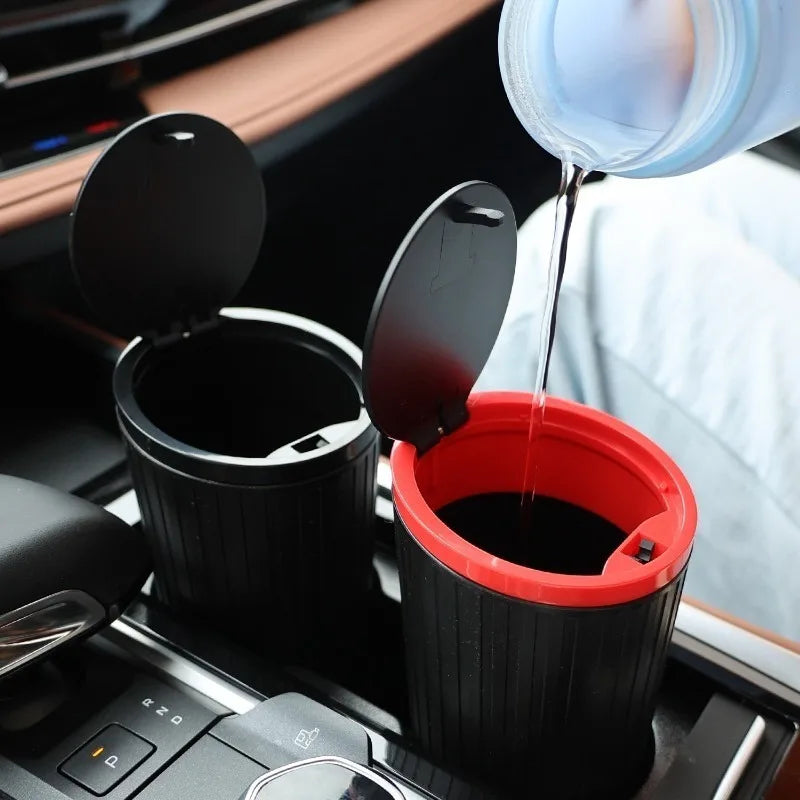 Universal Auto Mülleimer Kann Mini Auto Staub Organizer Auto Innen