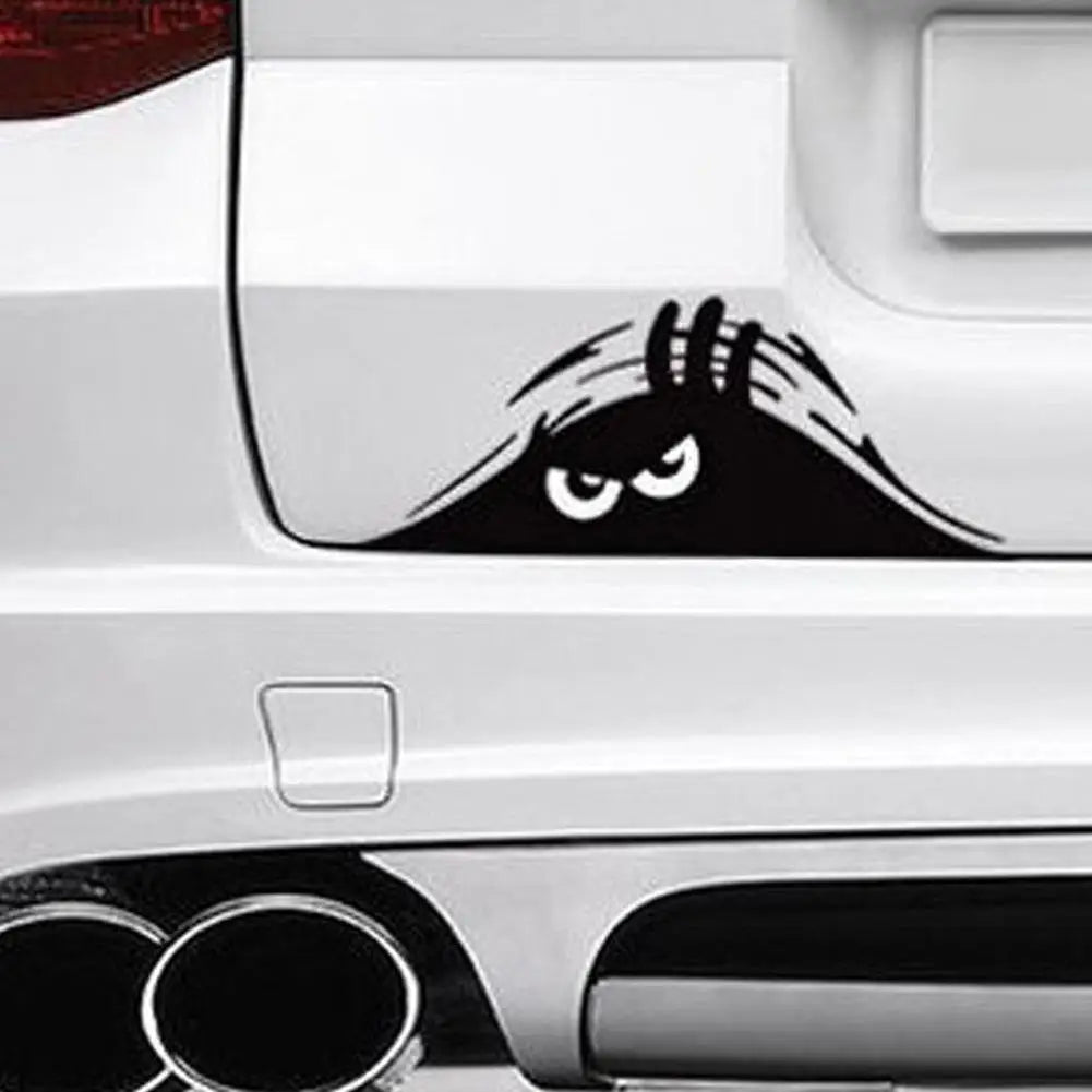 3D Aufkleber Big Eyes für Auto – SwissGlanzGarage Ansicht 5