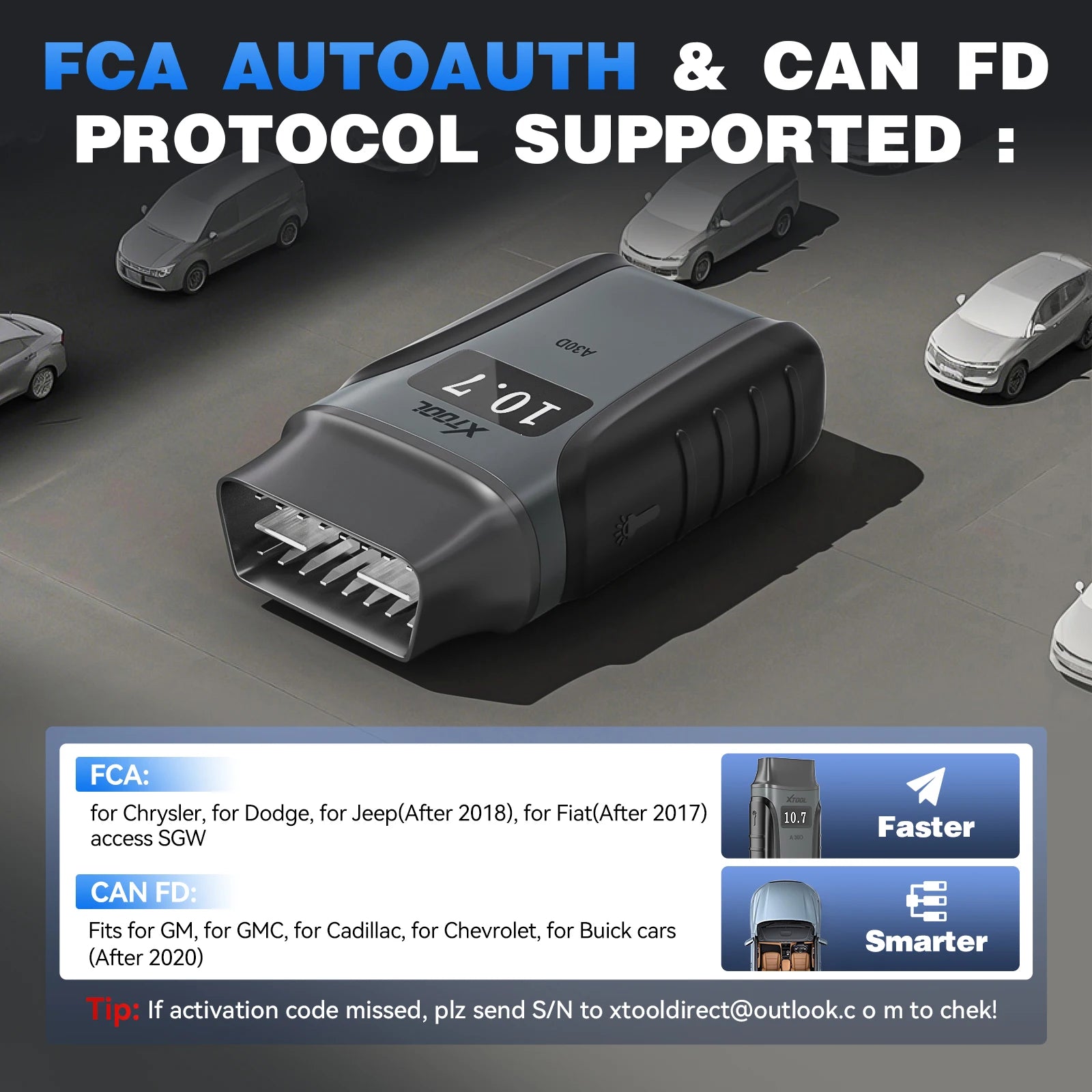 XTOOL Anyscan+ A30D BT OBD2 Scanner – SwissGlanzGarage Ansicht 5
