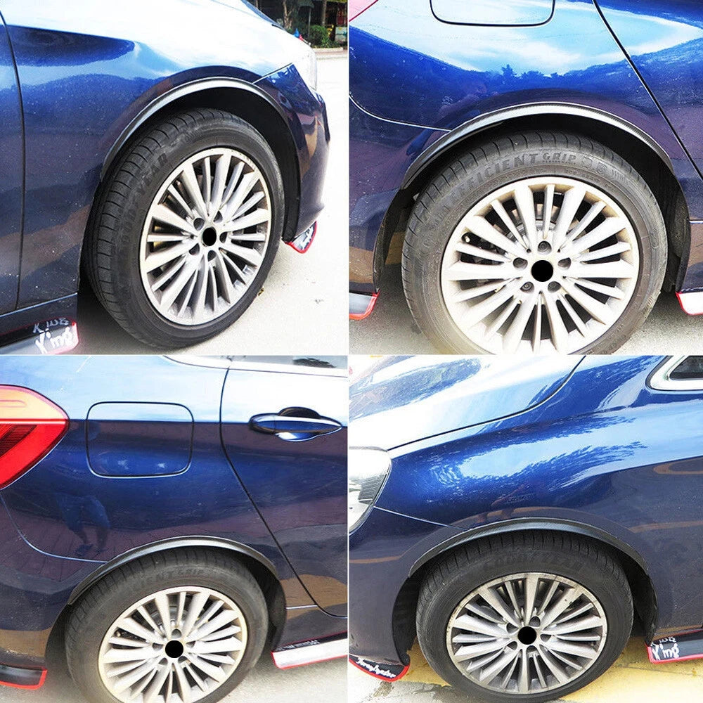 Universal Auto Radlaufverbreiterungen Schwarz 73cm – SwissGlanzGarage Ansicht 3