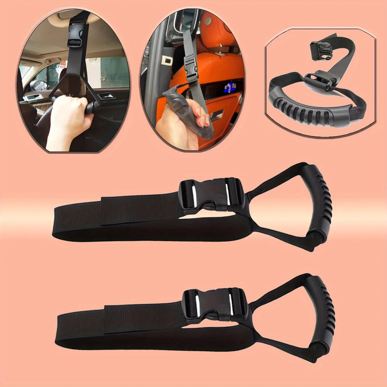 Ergonomischer Auto-Haltegriff für Senioren – SwissGlanzGarage Ansicht 2