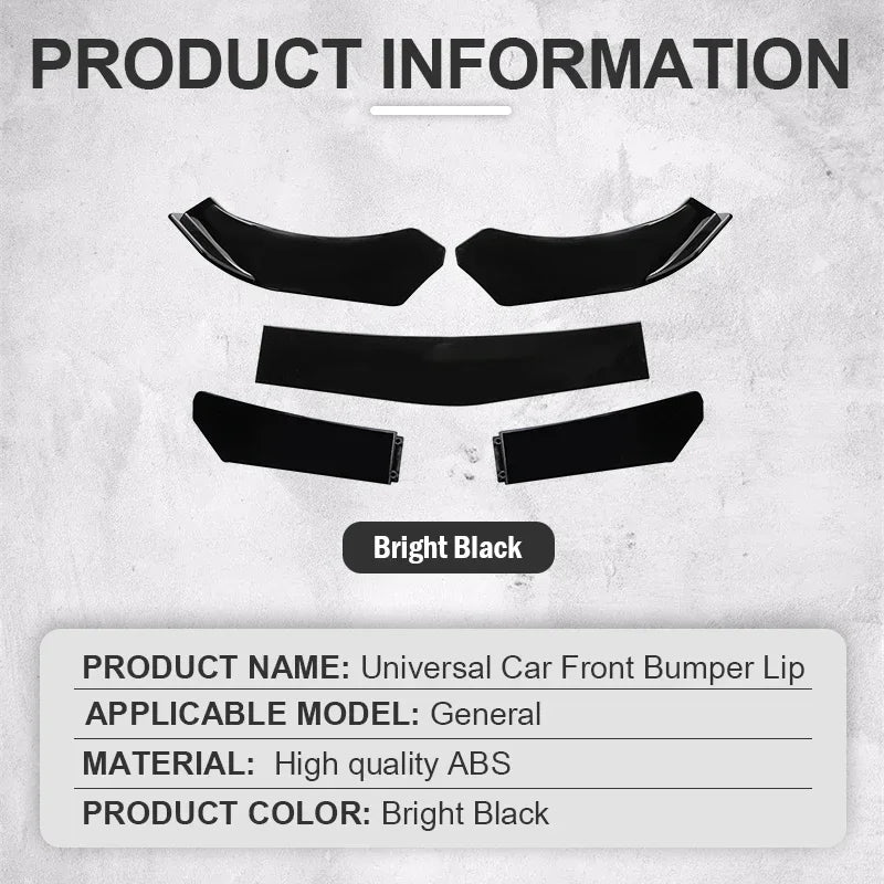 Universal Frontspoiler Lippe Set – SwissGlanzGarage Ansicht 2