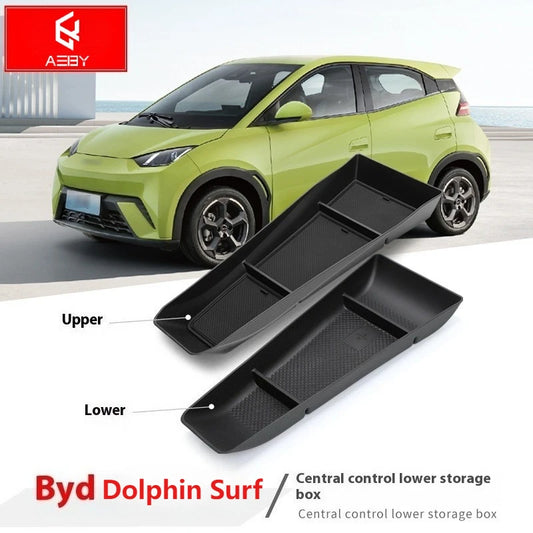 Für BYD Dolphin - Center Console Storage Box Auto Zentrale Untere