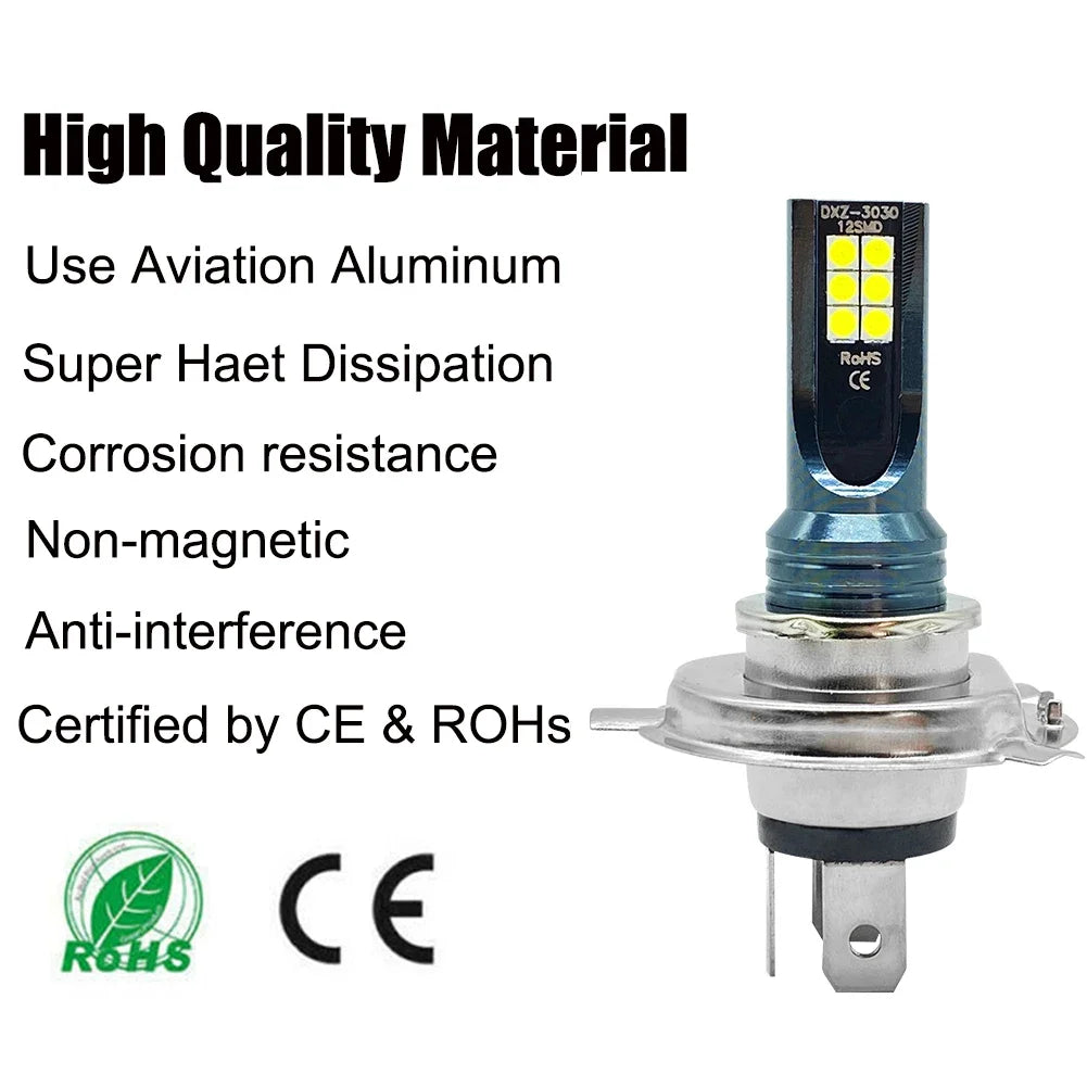 LED H4/H7 Autoscheinwerfer Birne H1/H8/H11 80 W – SwissGlanzGarage Ansicht 2