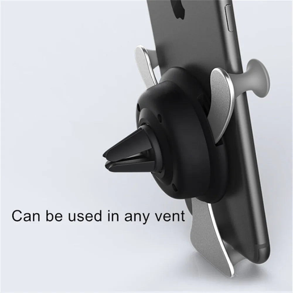 Schwerkraft Auto Telefon Halter Air Vent Clip Halterung Smartphone Ständer GPS Unterstützung Für iPhone Huawei Samsun...