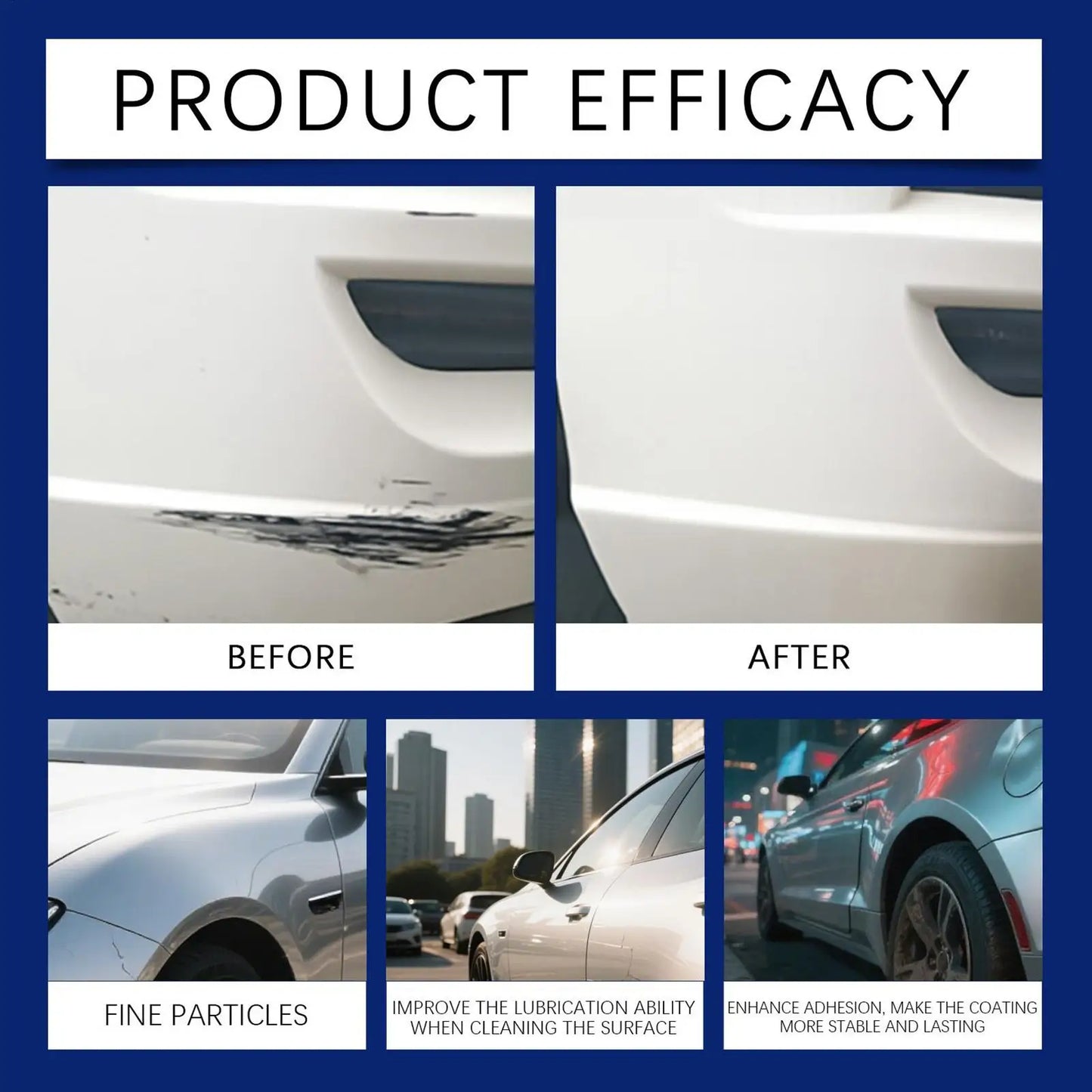 Autolack-Kratzer-Reparatur-Spray 60ml Hochleistungs-Poliermittel Kratzerentferner Polierspray für Autolack