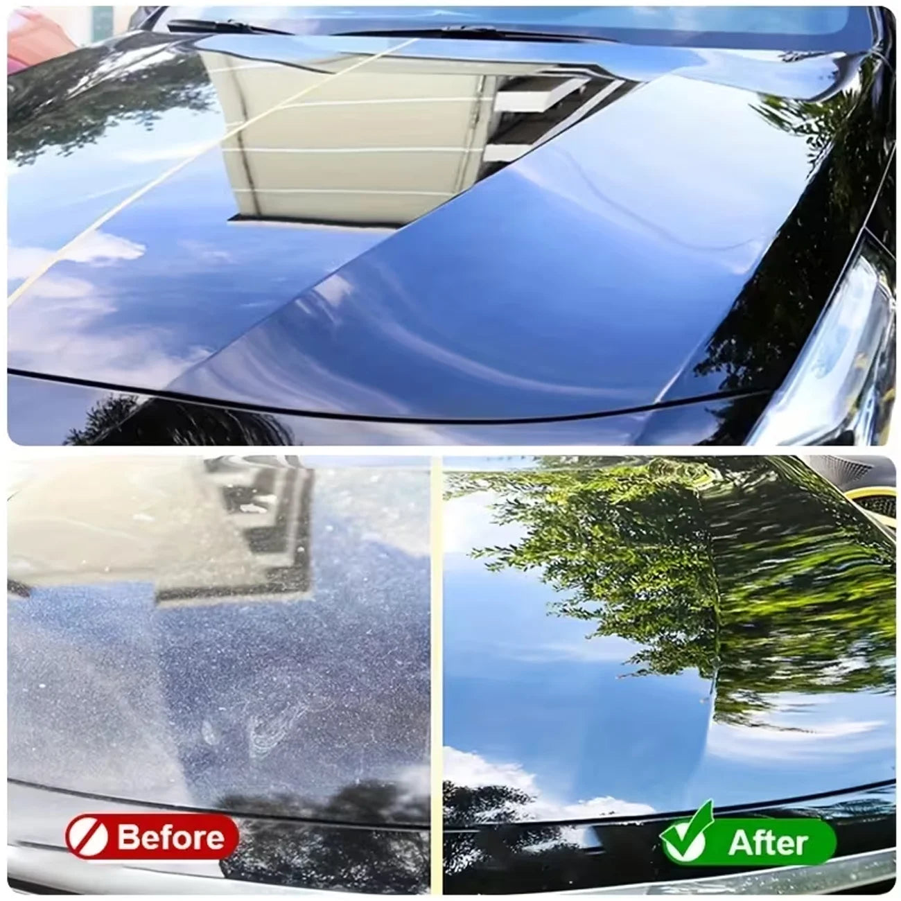 3-in-1 Ultimate Nano-Keramikbeschichtungsspray - Ultimativer Autolackschutz mit Hydrophober Glasbehandlung, Auto-Kera...