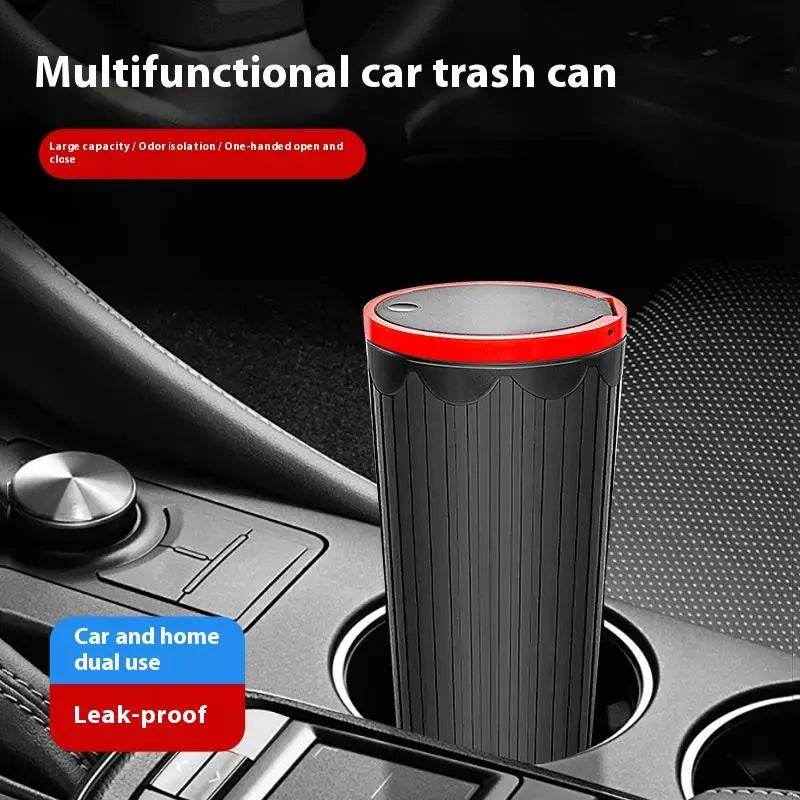 Auto Mülleimer Kann Mini Auto Staub Organizer Auto Innen Müll Tasche