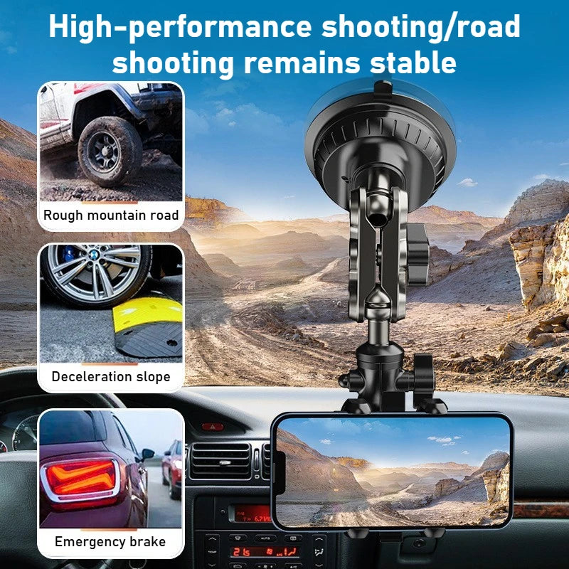 Auto-Handyhalterung Universeller Magischer Arm Saugnapf Verstellbare Windschutzscheiben-Halterung Freisprecheinrichtu...