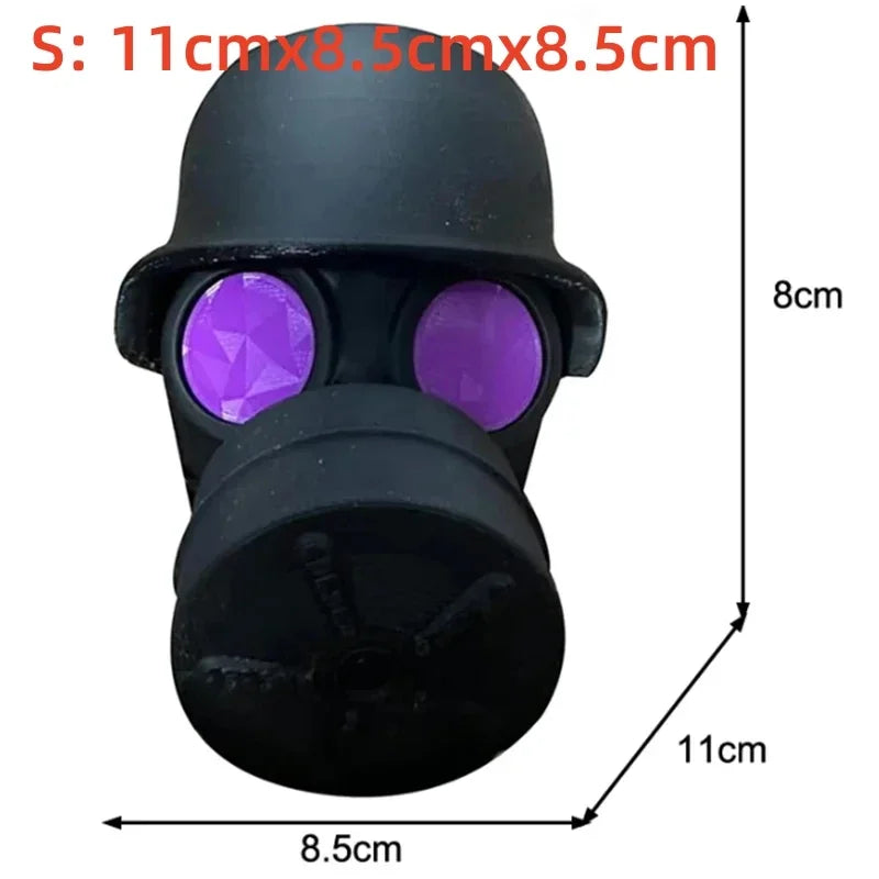 Anhängerkupplung Abdeckung Gasmasken-Helm – SwissGlanzGarage Ansicht 5