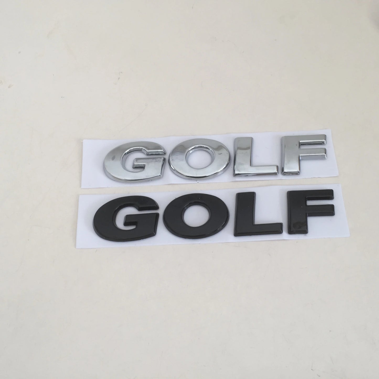 3D ABS GOLF Kofferraum Emblem Aufkleber – SwissGlanzGarage Ansicht 3
