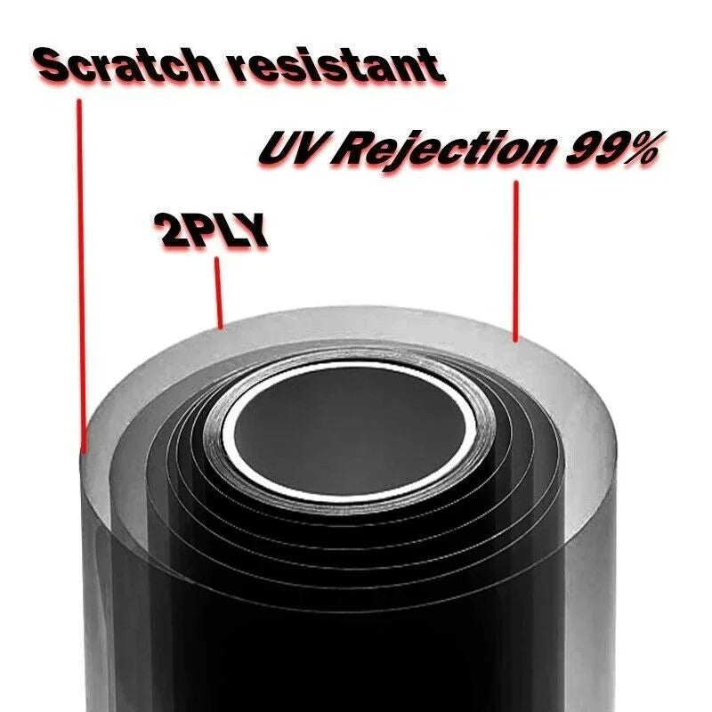 UV-Reflektierender Auto-Sonnenschutz Heckscheibe 300 cm – SwissGlanzGarage Ansicht 4