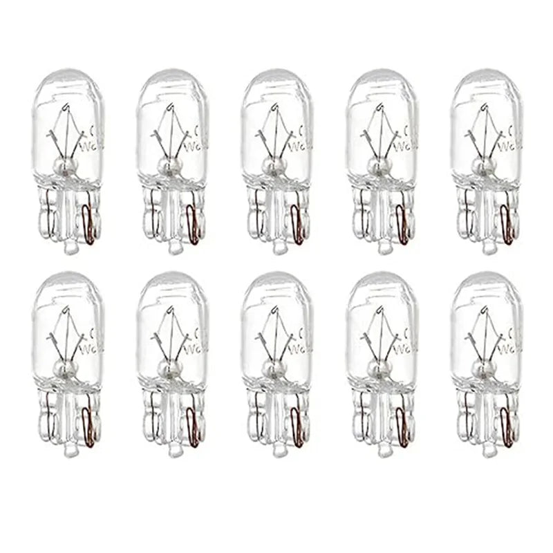 T10 W5W 12V 5W Signal-Lampe Glas 10er Set – SwissGlanzGarage Ansicht 2