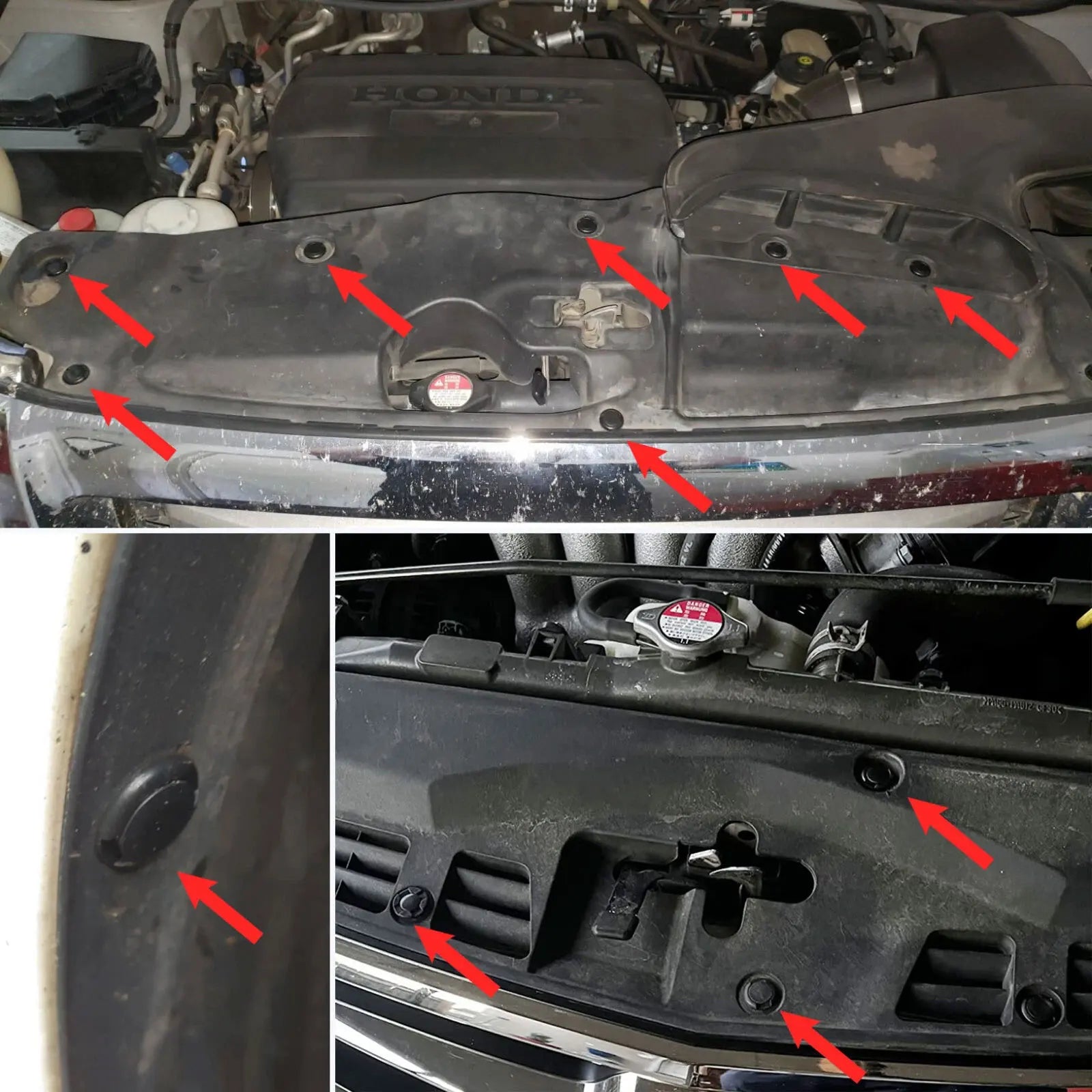 Bumper Clips 10mm für Honda – SwissGlanzGarage Ansicht 6