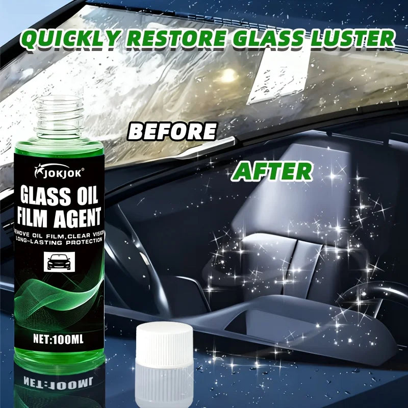 Windschutzscheibenreiniger für Autoglas mit konzentrierter Beschichtung, effektive Entfernung von Ölfolien, Flecken, ...