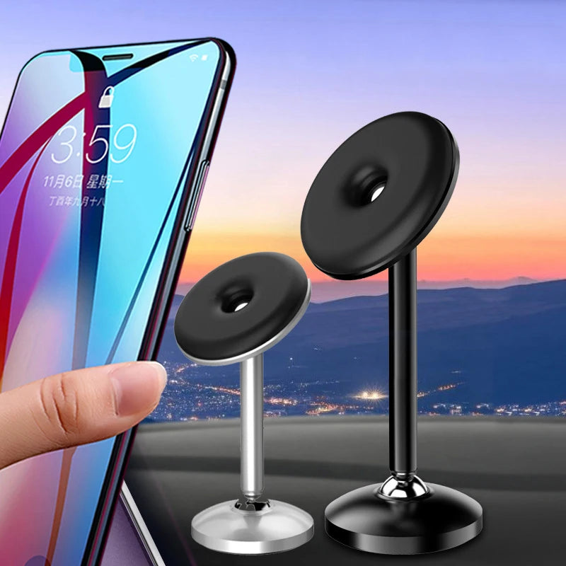 Universeller magnetischer Autotelefonhalter für iPhone 13, 12, 11 Pro Max, Aluminiumlegierung, Armaturenbrett, Magnet...