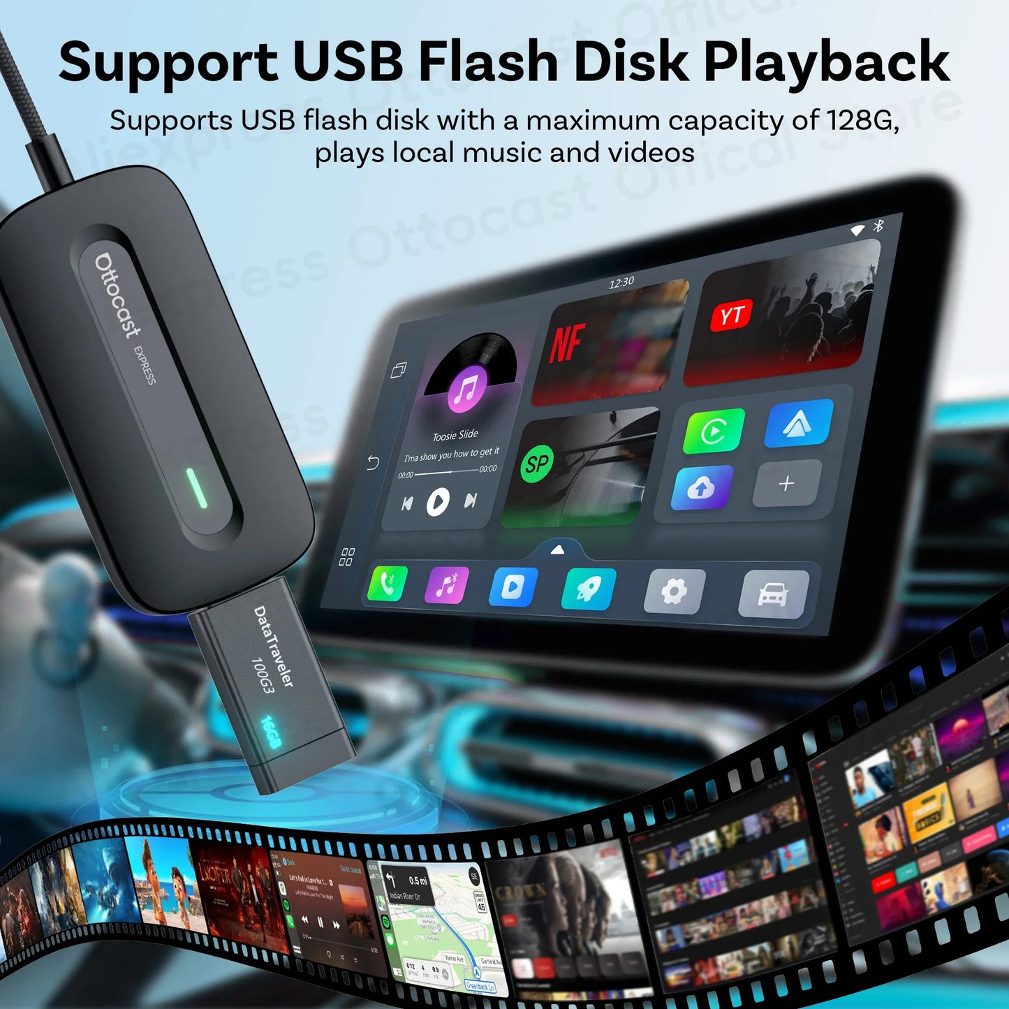 Ottocast Play2Video Express Adapter – SwissGlanzGarage Ansicht 4